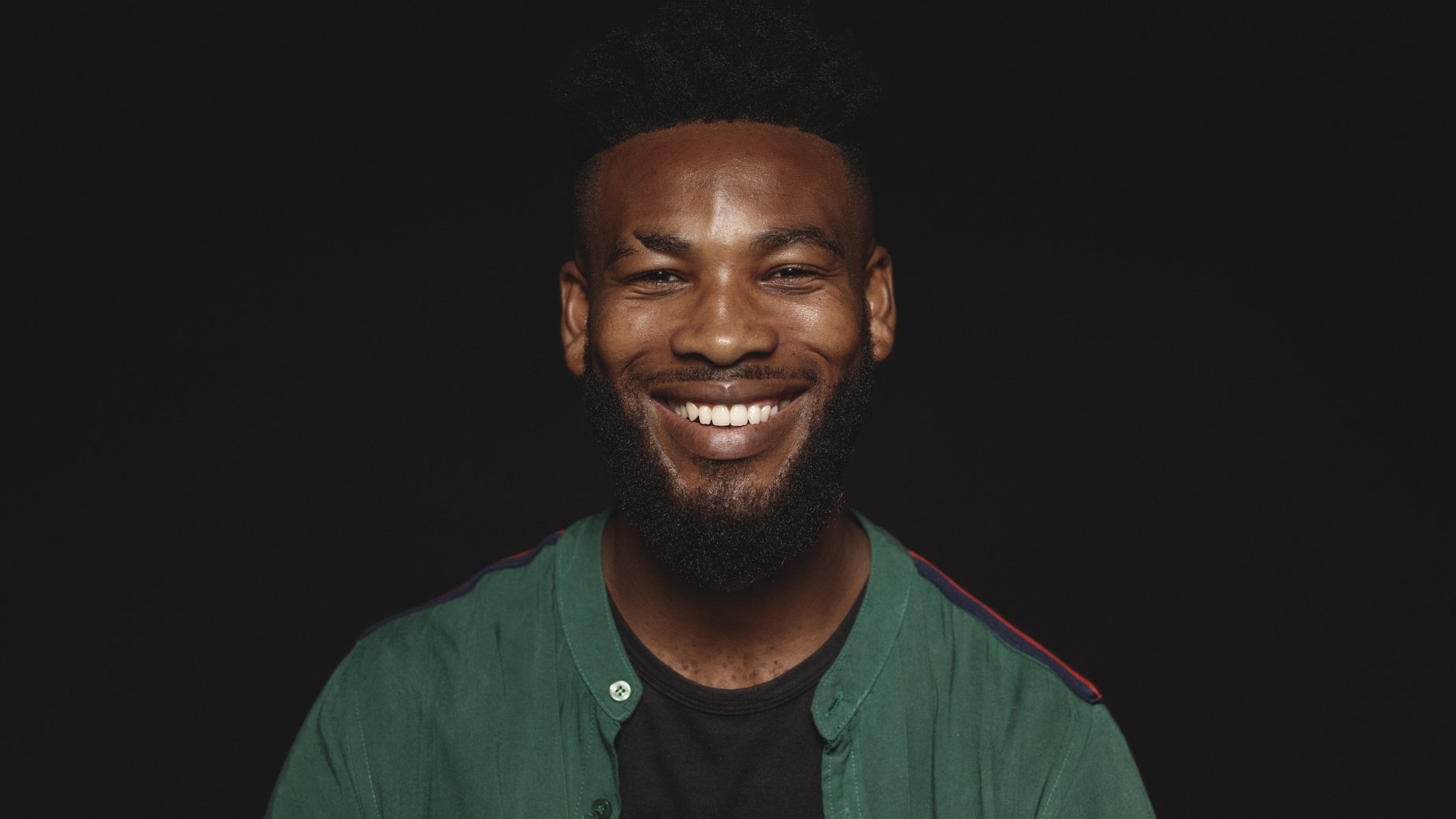 Smiling African Man